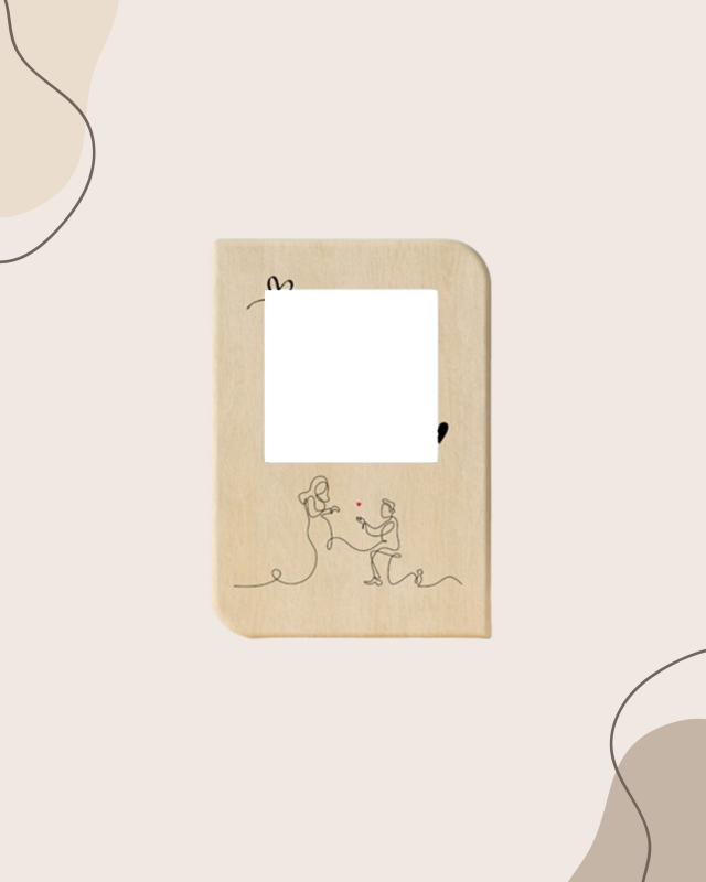 Marry Me Minimalist Frame